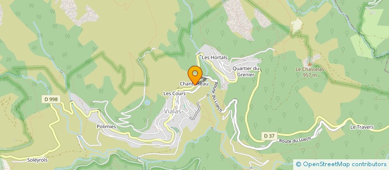 localisation de l'entreprise MADAME MATHILDE ILLARET  VIALAS