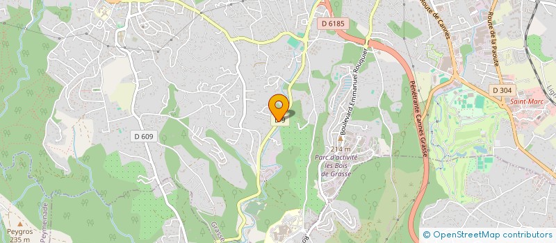 localisation de l'entreprise MADAME MATHILDE INTINI  GRASSE