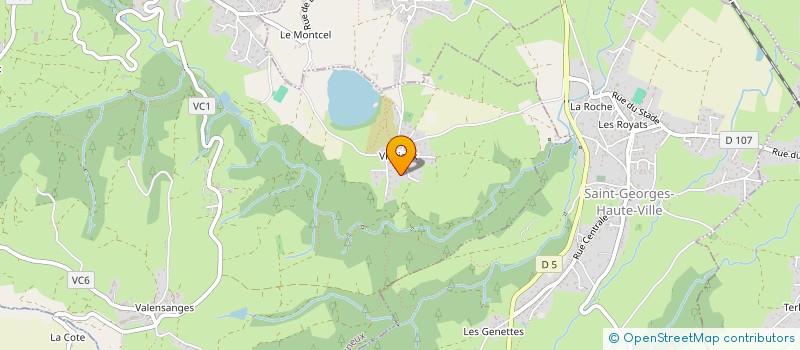 localisation de l'entreprise MADAME MATHILDE INVERNIZZI MAISON  LEZIGNEUX