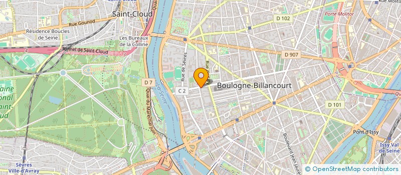 localisation de l'entreprise MADAME MATHILDE ISAMBERT à BOULOGNE-BILLANCOURT