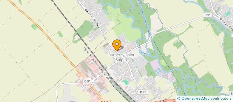 localisation de l'entreprise MADAME MATHILDE ISSELIN  BARBEREY-SAINT-SULPICE