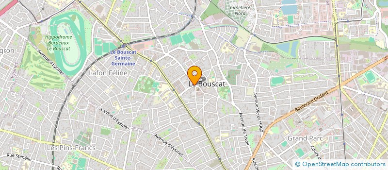 localisation de l'entreprise MADAME MATHILDE JACQUEMONT à LE BOUSCAT