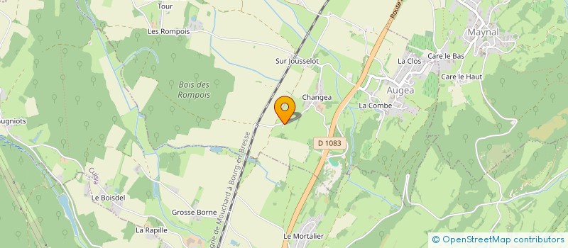 localisation de l'entreprise MADAME MATHILDE JANET  AUGEA