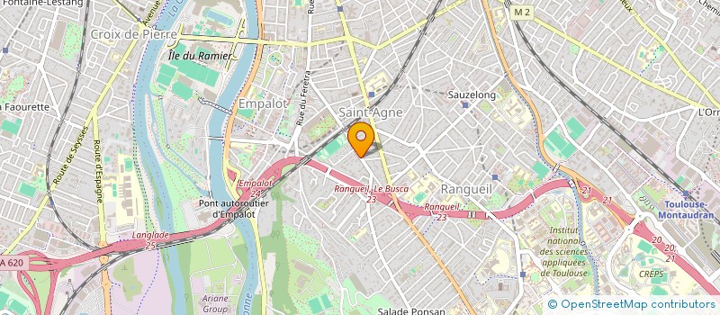 localisation de l'entreprise MADAME MATHILDE JEGO à TOULOUSE