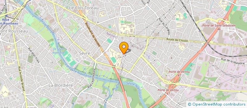 localisation de l'entreprise MADAME MATHILDE JOSIEN à NANTES