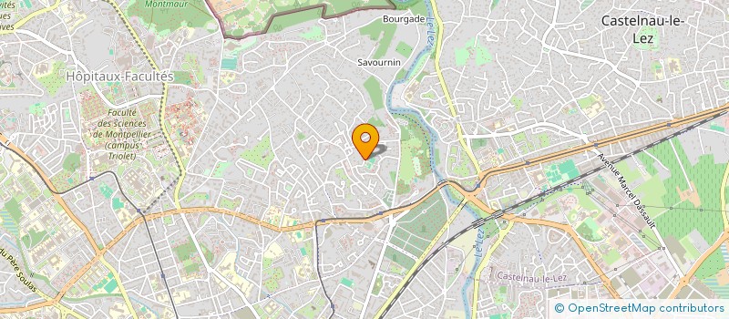 localisation de l'entreprise MADAME MATHILDE JOUSSE à MONTPELLIER