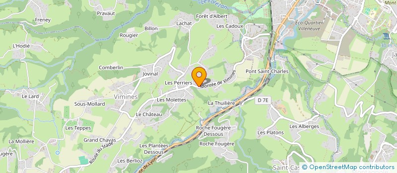 localisation de l'entreprise MADAME MATHILDE JUIN  CHAMBERY