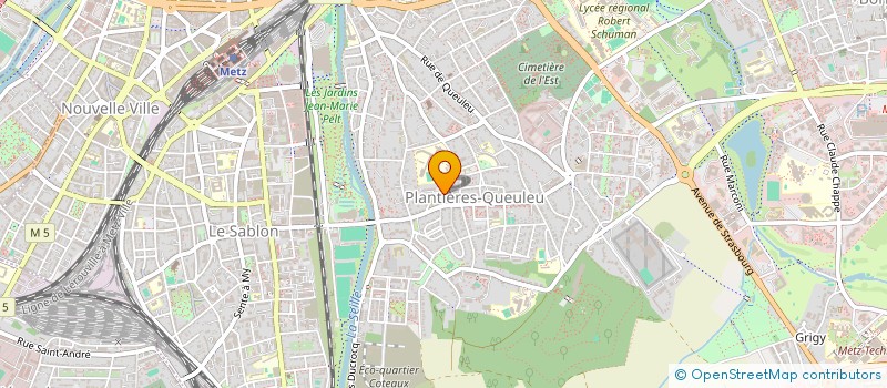 localisation de l'entreprise MADAME MATHILDE JULLION  METZ