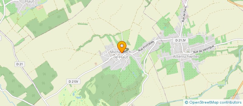 localisation de l'entreprise MADAME MATHILDE KAISER  MICHELBACH-LE-HAUT