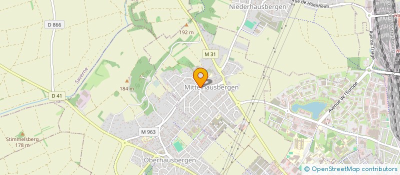 localisation de l'entreprise MADAME MATHILDE KAISER  MITTELHAUSBERGEN