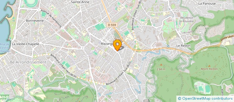 localisation de l'entreprise MADAME MATHILDE KESSOURI à MARSEILLE