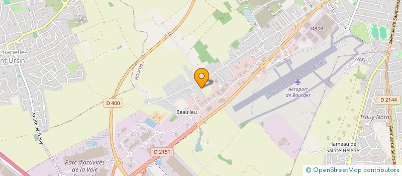 localisation de l'entreprise MADAME MATHILDE KOTT  BOURGES