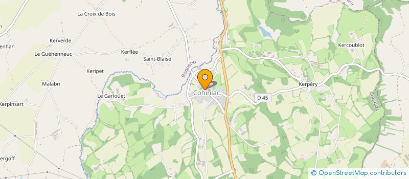 localisation de l'entreprise MADAME MATHILDE LABONNETTE  JUGON-LES-LACS