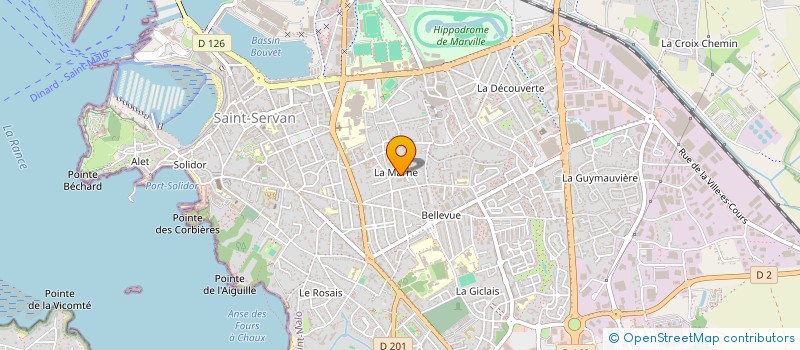 localisation de l'entreprise MADAME MATHILDE LACAUX  LA RICHARDAIS