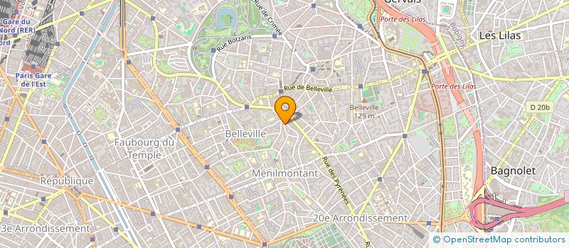 localisation de l'entreprise MADAME MATHILDE LACHAL  PARIS