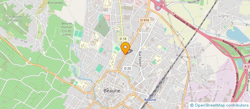 localisation de l'entreprise MADAME MATHILDE LAFARGUE à BEAUNE