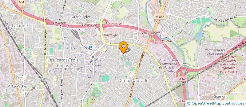 localisation de l'entreprise MADAME MATHILDE LAGOURGUE à TOULOUSE