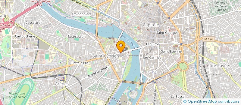localisation de l'entreprise MADAME MATHILDE LAGRANGE à TOULOUSE