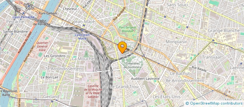 localisation de l'entreprise MADAME MATHILDE LAMBERT  LYON