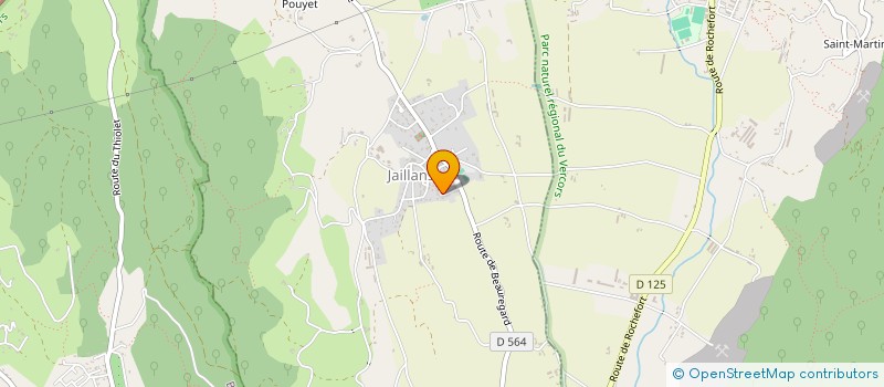 localisation de l'entreprise MADAME MATHILDE LAMIRAULT  JAILLANS