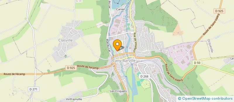 localisation de l'entreprise MADAME MATHILDE LANGE à CANY-BARVILLE