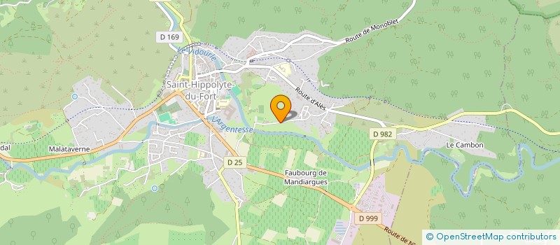 localisation de l'entreprise MADAME MATHILDE LAPIN  SAINT-HIPPOLYTE-DU-FORT