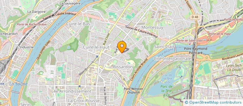 localisation de l'entreprise MADAME MATHILDE LARDANS à CALUIRE-ET-CUIRE