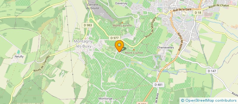 localisation de l'entreprise MADAME MATHILDE LAUBRON à MONTAGNY-LES-BUXY