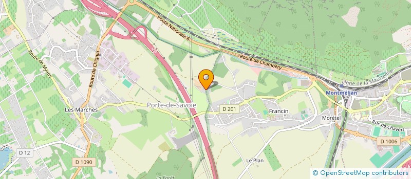 localisation de l'entreprise MADAME MATHILDE LAURENT à PORTE-DE-SAVOIE