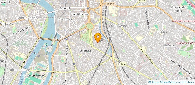 localisation de l'entreprise MADAME MATHILDE LAVIGNAC à TOULOUSE