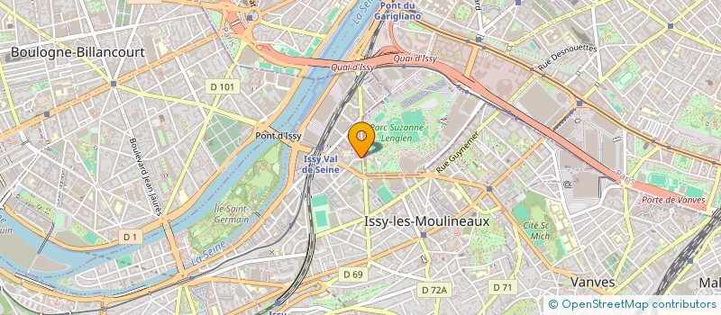localisation de l'entreprise MADAME MATHILDE LE CHATELIER à ISSY-LES-MOULINEAUX