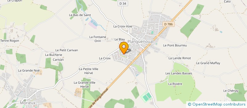 localisation de l'entreprise MADAME MATHILDE LE COSSEC  LAMBALLE-ARMOR