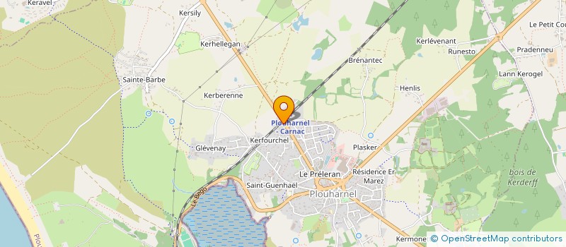 localisation de l'entreprise MADAME MATHILDE LE FLOCH  PLOUHARNEL