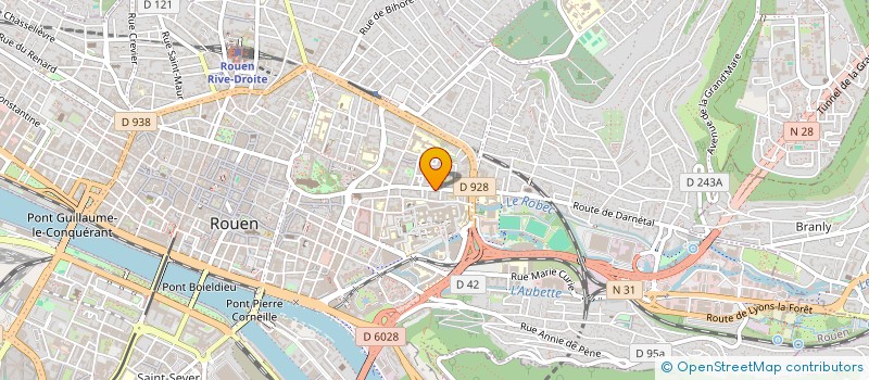 localisation de l'entreprise MADAME MATHILDE LE GOFF à ROUEN