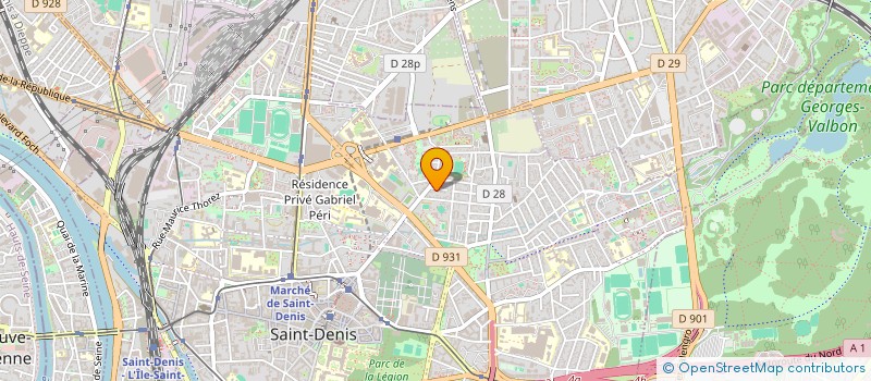 localisation de l'entreprise MADAME MATHILDE LE LUYER à SAINT-DENIS
