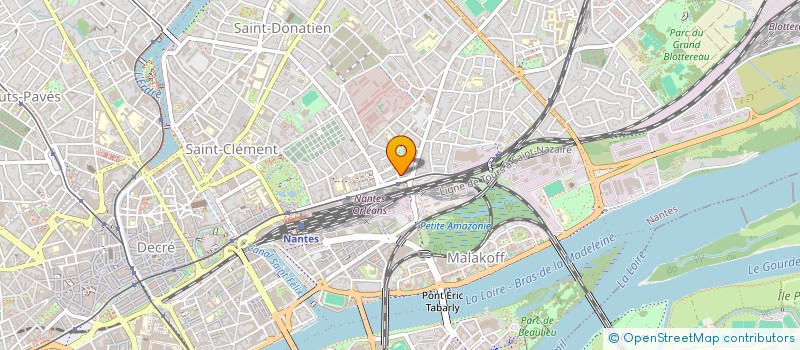 localisation de l'entreprise MADAME MATHILDE LE NEVET à NANTES