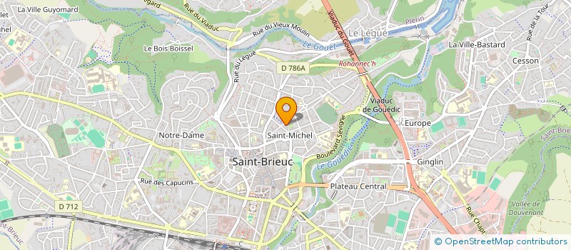 localisation de l'entreprise MADAME MATHILDE LE NORMAND à SAINT-BRIEUC