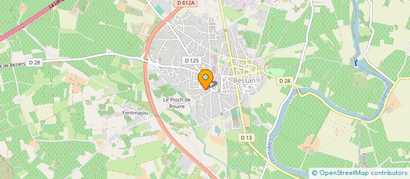 localisation de l'entreprise MADAME MATHILDE LEA LEFRANC  BESSAN