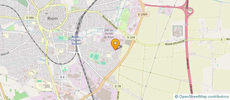 localisation de l'entreprise MADAME MATHILDE LEBLANC  MEURSAC