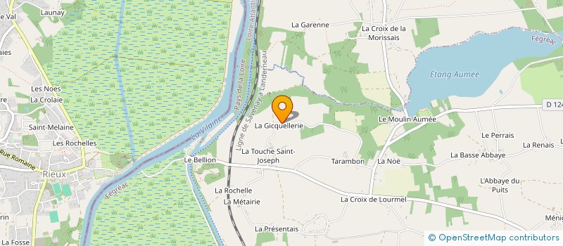 localisation de l'entreprise MADAME MATHILDE LEBLANC à FEGREAC