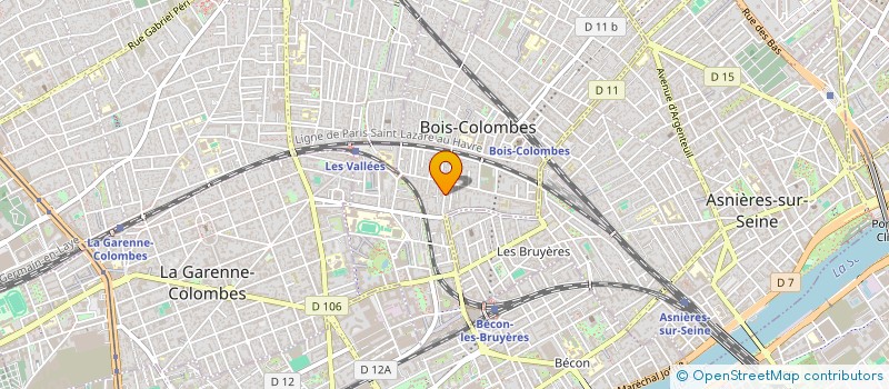 localisation de l'entreprise MADAME MATHILDE LEBOULANGER à BOIS-COLOMBES