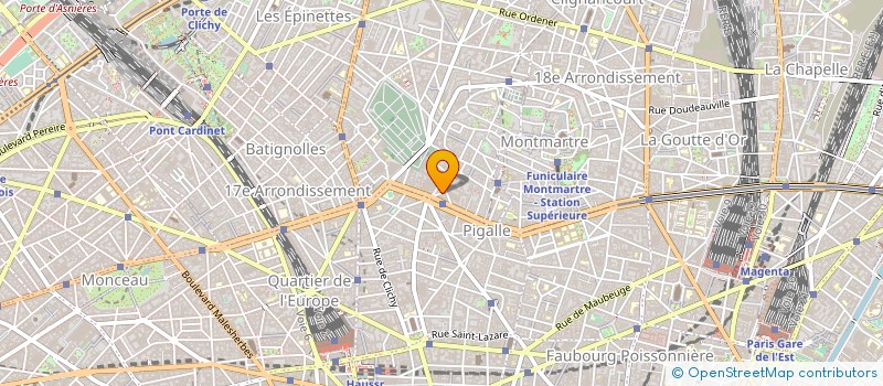 localisation de l'entreprise MADAME MATHILDE LEBRUN  PARIS