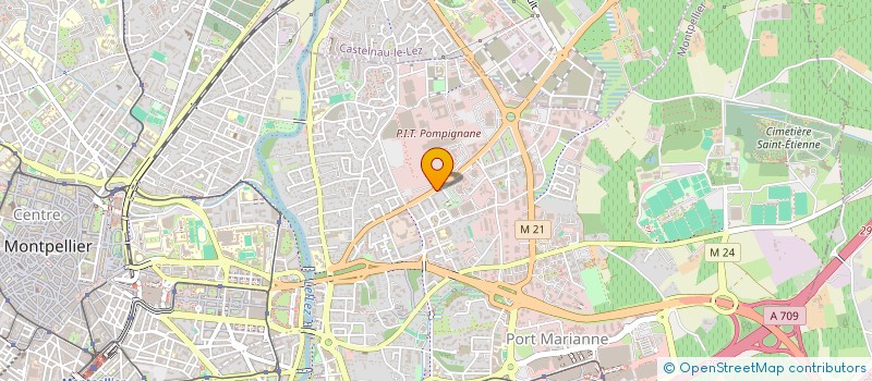 localisation de l'entreprise MADAME MATHILDE LEFEBVRE à MONTPELLIER