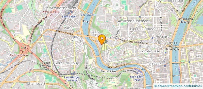 localisation de l'entreprise MADAME MATHILDE LEFEBVRE  LYON