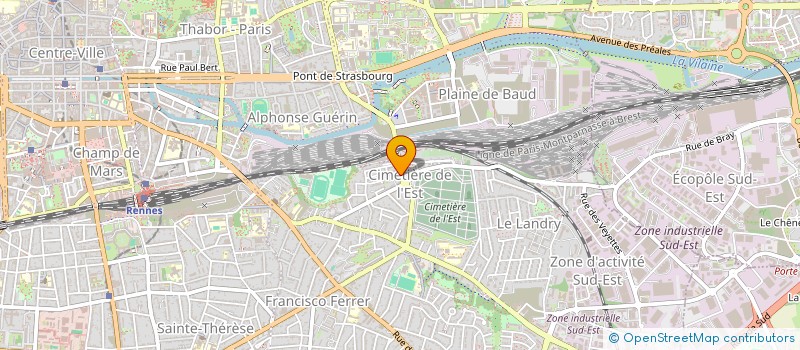 localisation de l'entreprise MADAME MATHILDE LELIEVRE  RENNES