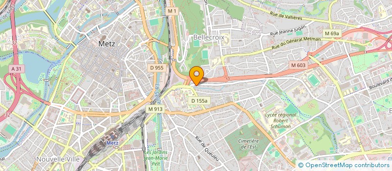 localisation de l'entreprise MADAME MATHILDE LEMAIRE  HOMBOURG-HAUT