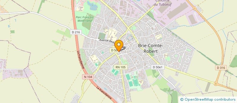 localisation de l'entreprise MADAME MATHILDE LEMAITRE à BRIE-COMTE-ROBERT