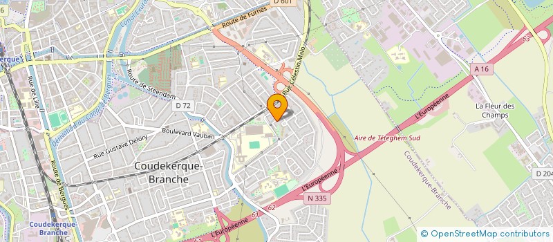 localisation de l'entreprise MADAME MATHILDE LEMOINE  COUDEKERQUE-BRANCHE