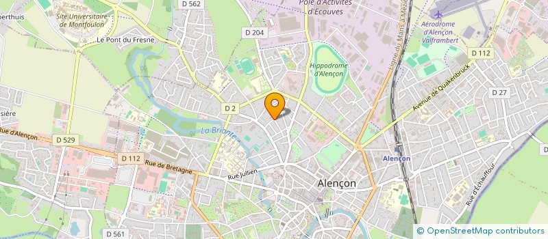 localisation de l'entreprise MADAME MATHILDE LEPERT à ALENCON
