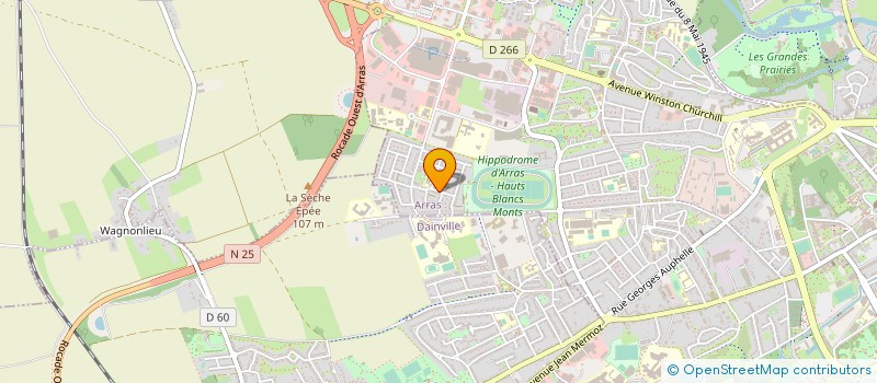 localisation de l'entreprise MADAME MATHILDE LEQUENNE à ARRAS